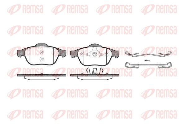 Premium Front Brake Pad Set Premium Front Brake Pad Set