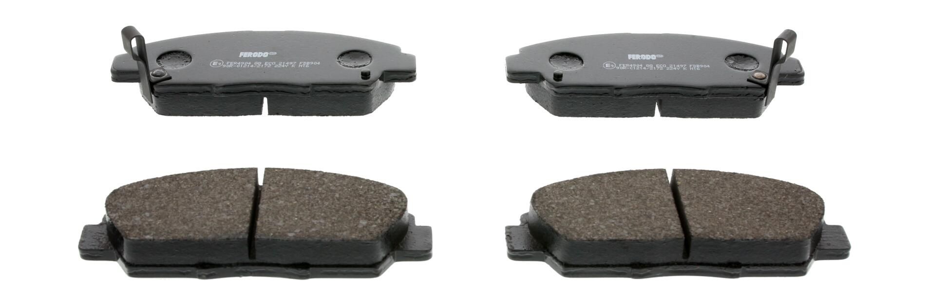 FERODO FDB904 - Bremsbelagsatz, Scheibenbremse PREMIER ECO FRICTION
