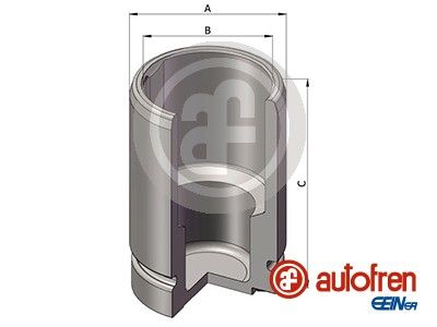 Piston, brake caliper D025738