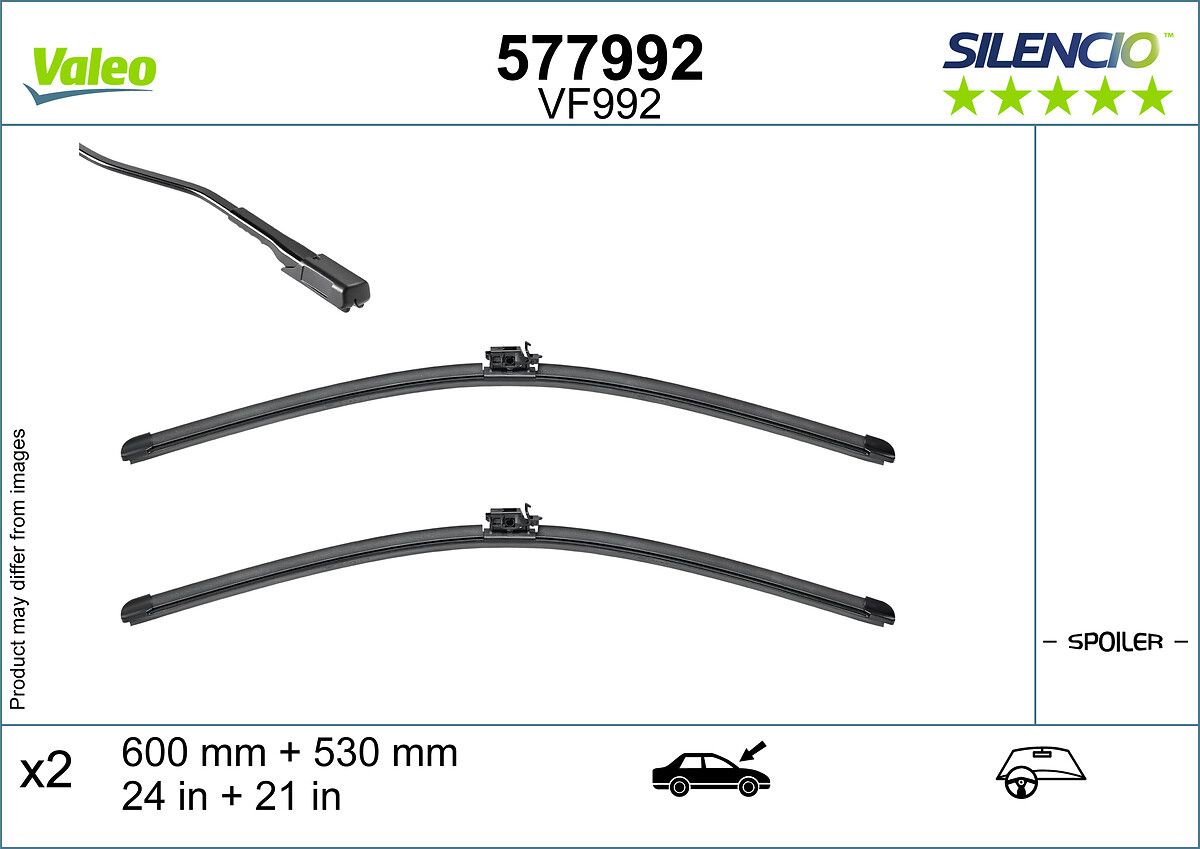 SILENCIO WIPER FB OE LHD VF992 KIT