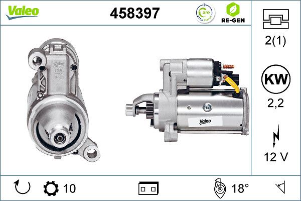 VALEO 458397 - Starter