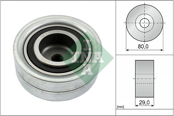 Deflection Pulley/Guide Pulley, timing belt 532 0111 10