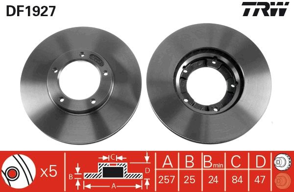 PAIRE DE DISQUES  9900