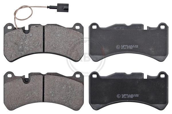 Brake Pad Set, disc brake 35173