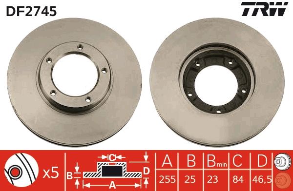 PAIRE DE DISQUES  9900