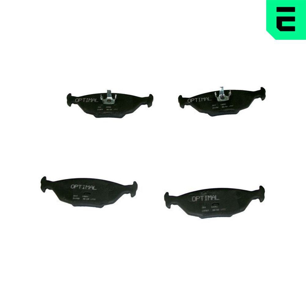 OPTIMAL BP-12051 - Bremsbelagsatz, Scheibenbremse