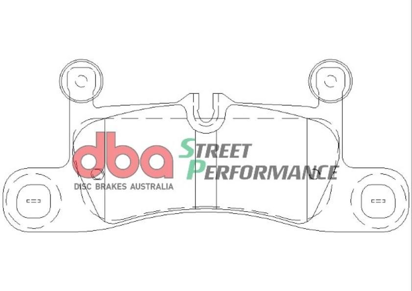 DBA SP PERFORMANCE BRAKE PADS [ VW Touareg R ] - TecDoc Only