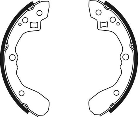 Brake Shoe Set C00313ABE