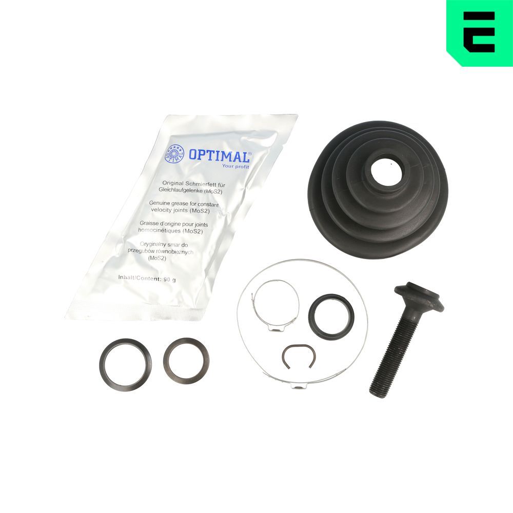 OPTIMAL CVB-10125CR - Faltenbalgsatz, Antriebswelle