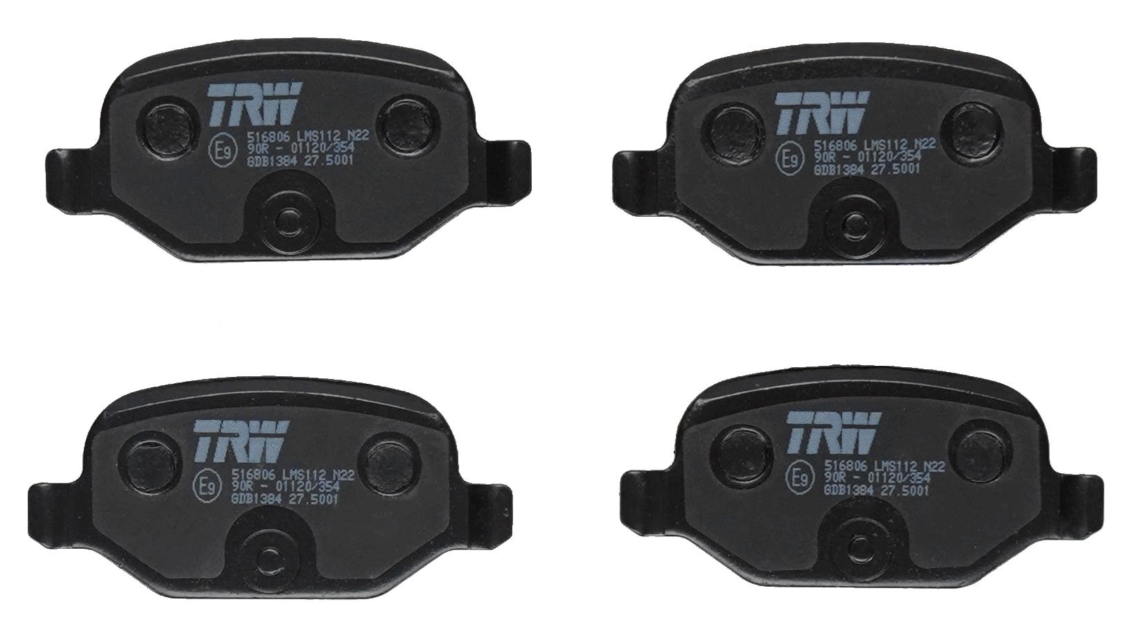 TRW DISC BRAKE PADS - TecDoc 2