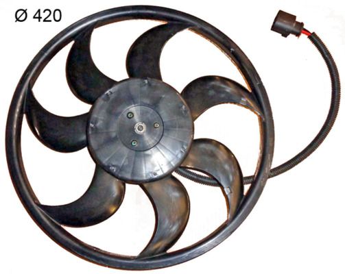 Ventilador, refrigeración del motor