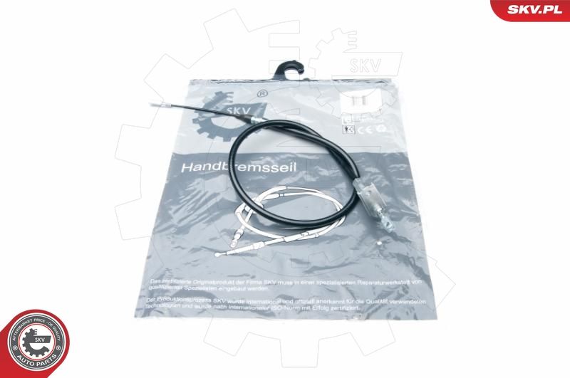 Seilzug, Feststellbremse Seilzug, Feststellbremse