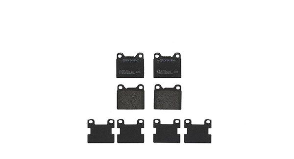 Bremsbelagsatz, Scheibenbremse