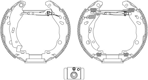 Brake Shoe Set 84077200