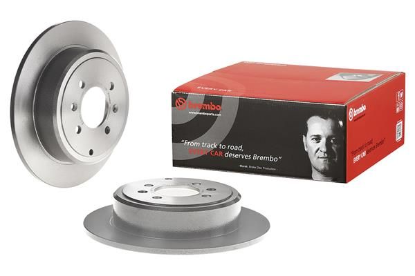 BREMBO 08.6931.11 - Bremsscheibe PRIME LINE - UV Coated