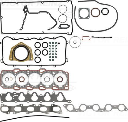 Juego completo de empaques, motor