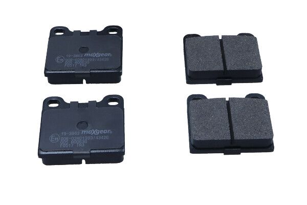 MAXGEAR 19-3863 Brake Pad Set, disc brake