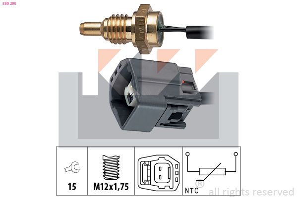 KW 530 295 - Sensor, K&uuml;hlmitteltemperatur