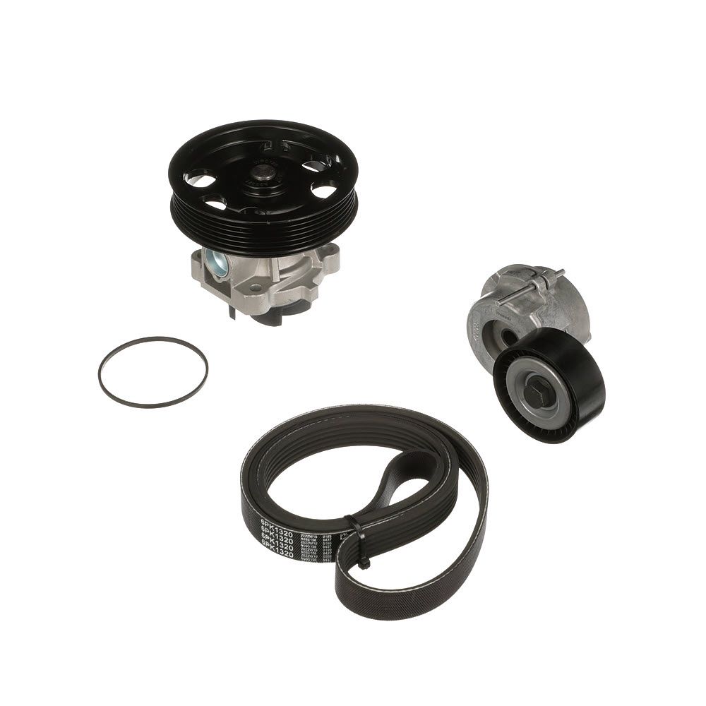 vandens siurblys + V formos rumbuotas diržas, komplektas