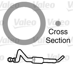VALEO 509145 Gasket, coolant pipe