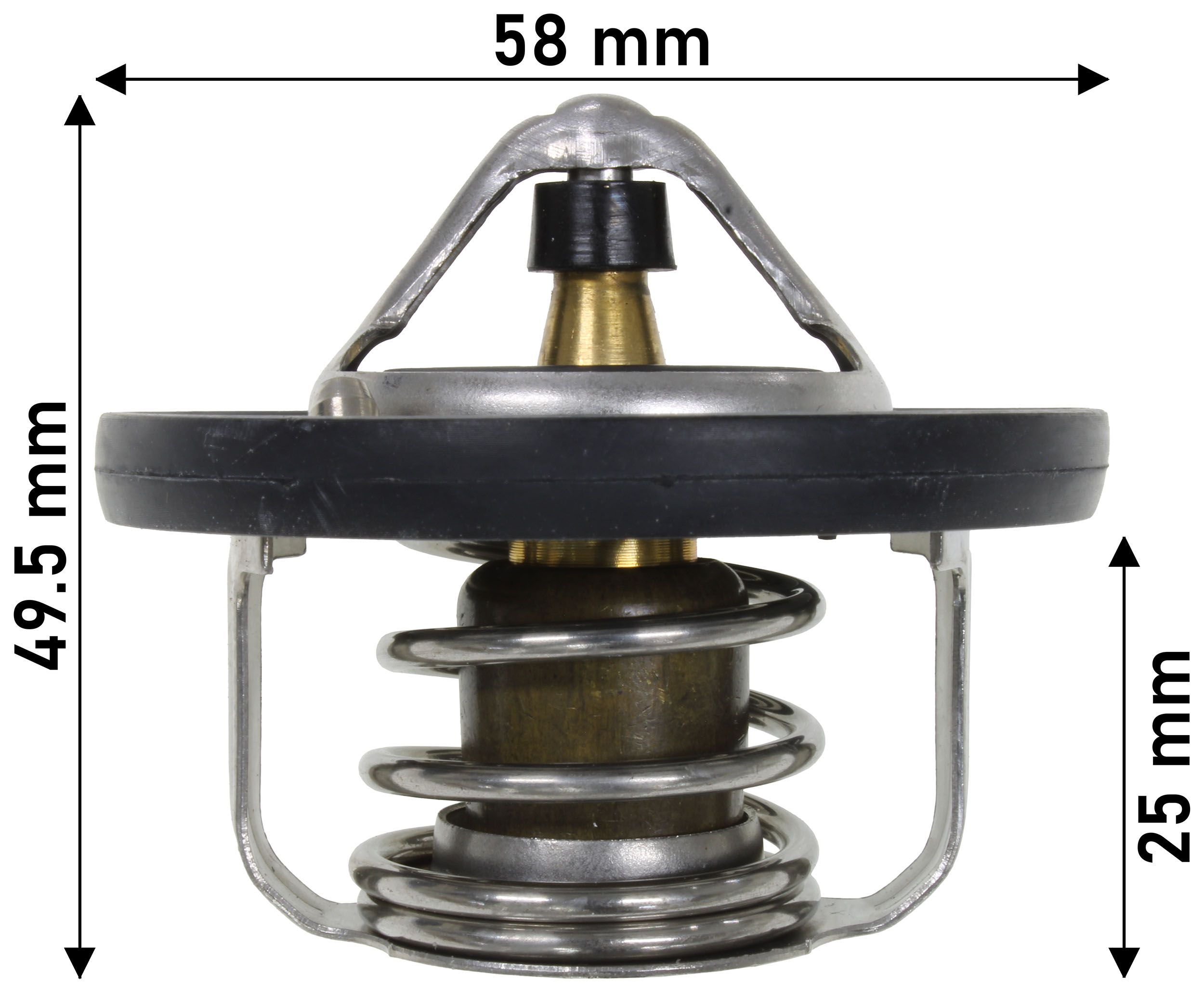 THERMOSTAT 49MM DIA 82C NISSAN - TecDoc Only