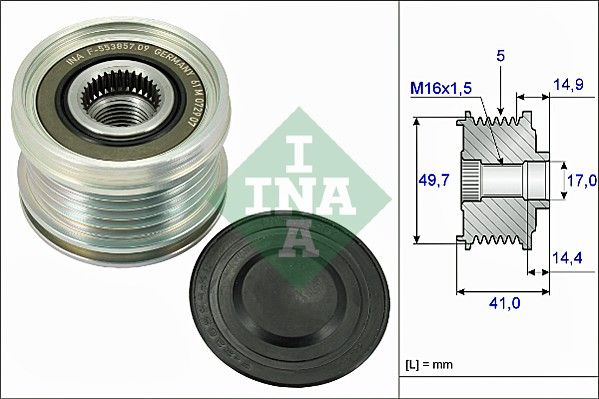 Alternator Freewheel Clutch 535 0101 10