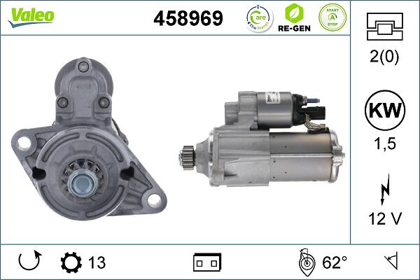 VALEO 458969 - Starter
