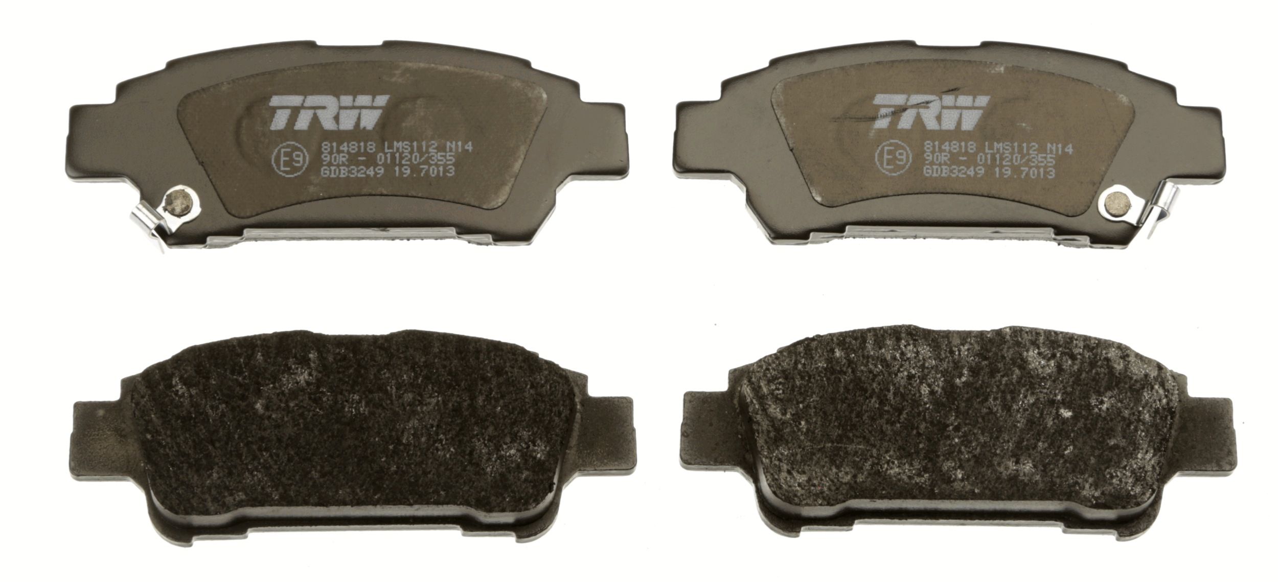 TRW DISC BRAKE PADS - TecDoc 2