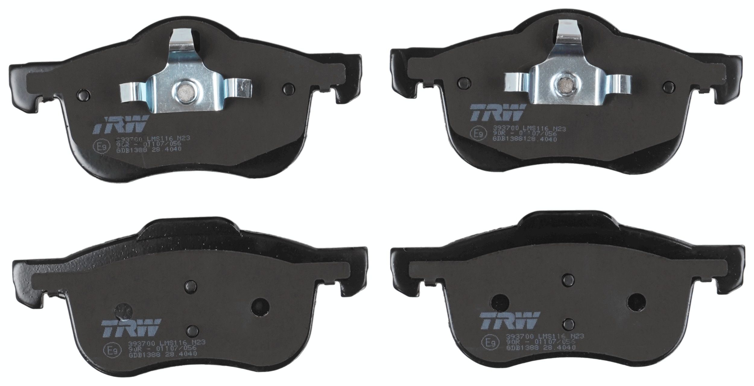 TRW DISC BRAKE PADS - TecDoc 2
