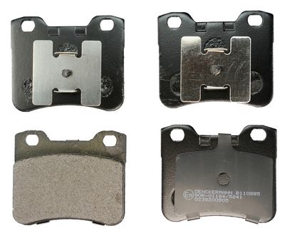 Brake Pad Set, disc brake B110885