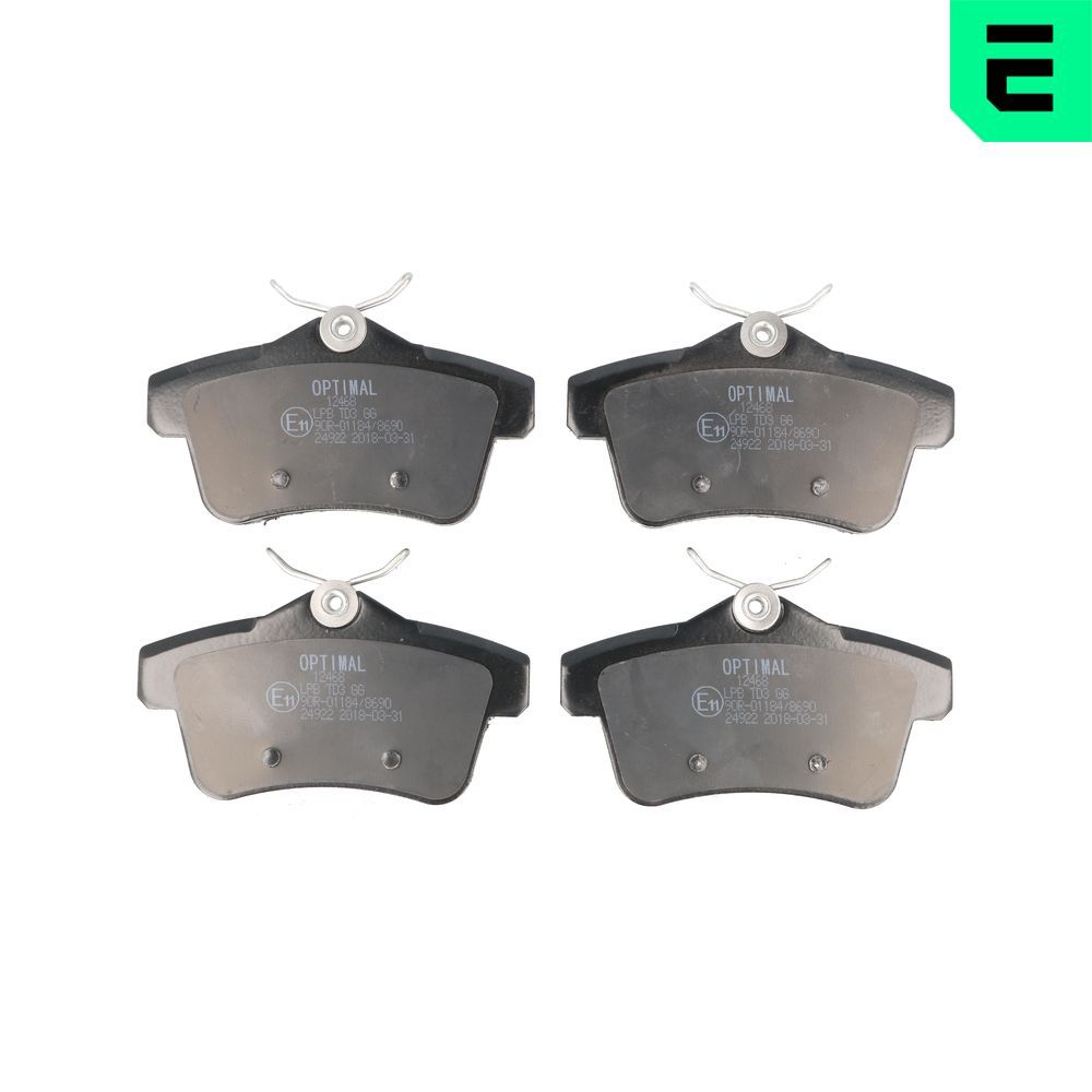 Brake Pad Set, disc brake BP-12468