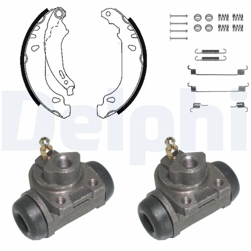 KIT DE FREIN PRE-ASSEMBLE  0707