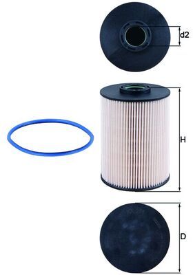 Fuel Filter KX 211D