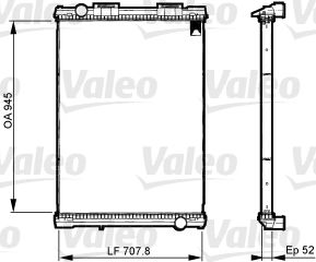 RADIATEUR SANS CADRE MANF2000  NET