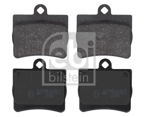 FEBI BILSTEIN 16152 - Bremsbelagsatz, Scheibenbremse