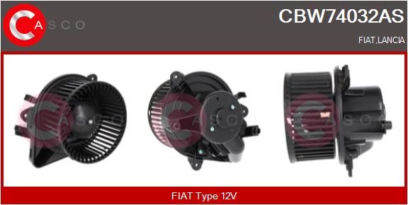CBW74032AS CASCO Brand New HQ Utastér-ventilátor