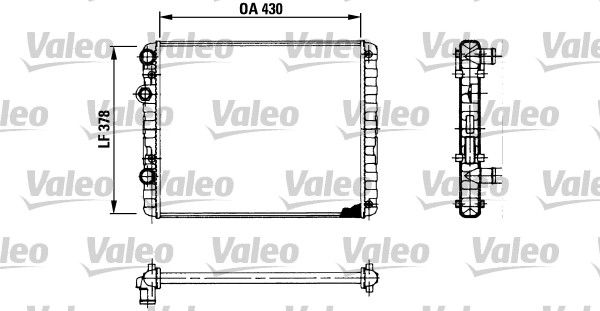 RAD MOT VW LUPO, POLO - SEAT CORDOB  .