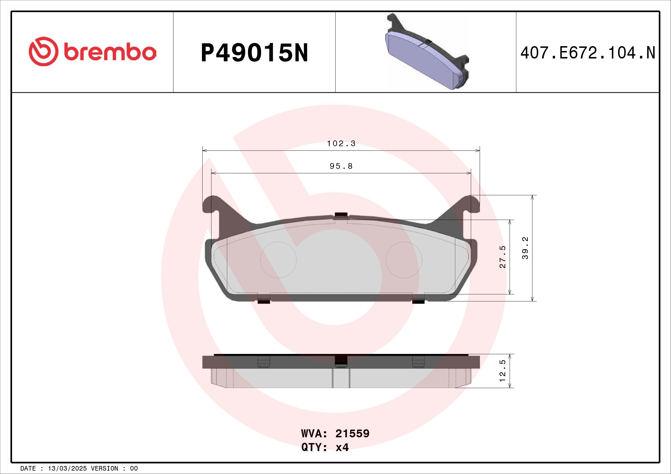 MAZDA 323 BG 89-97 (RR) - TecDoc 1