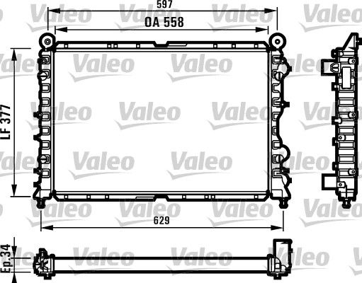 RAD MOT ALFA ROMEO 145, 146  .