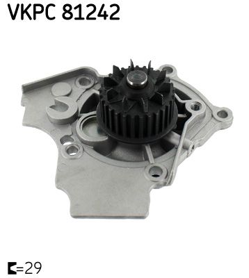 Water Pump, engine cooling VKPC 81242