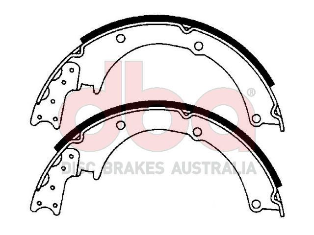 Street Series Brake Shoes [Nissan Homer 250mm] - TecDoc Only