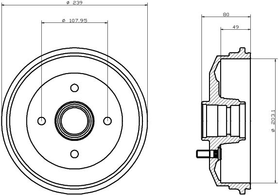 TAMBOUR DE FREIN