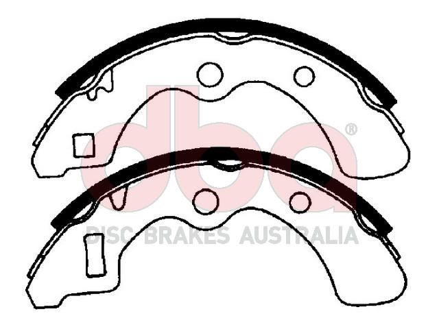Street Series Brake Shoes [Honda / Rover / Triumph 180mm] - TecDoc Only