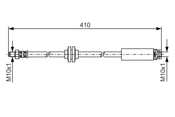 Brake Hose 1 987 481 022