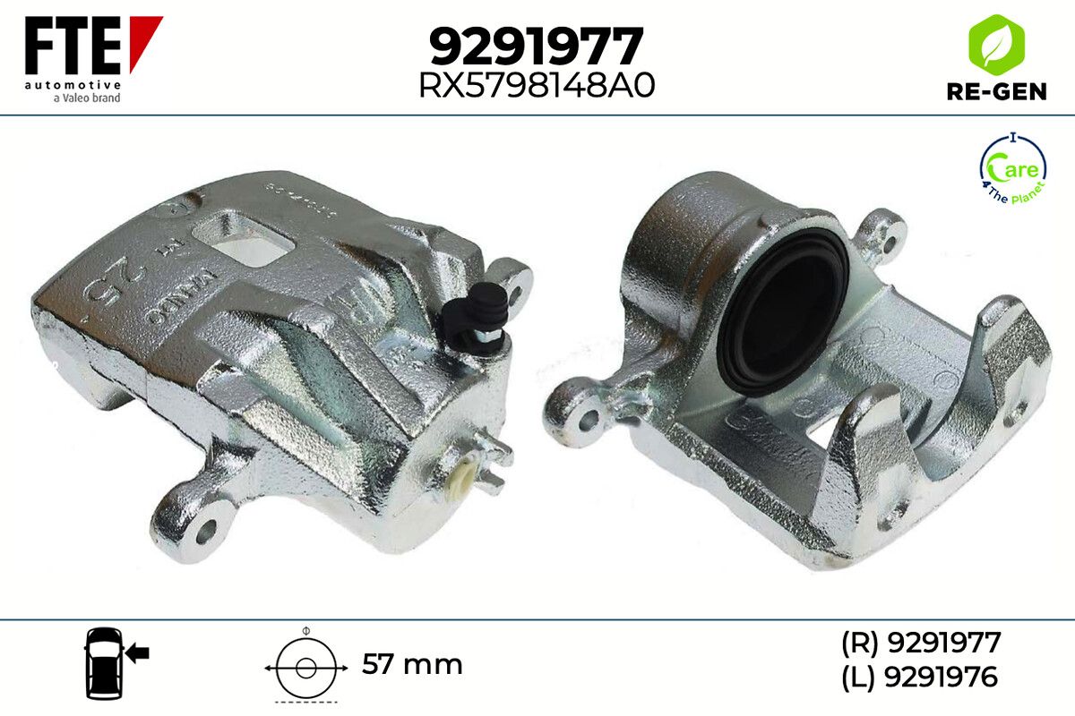 FTE 9291977 - Bremssattel