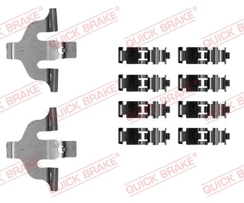 Accessory Kit, disc brake pad 109-0030