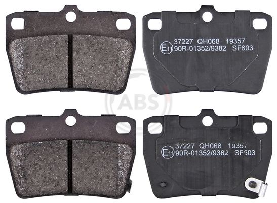 Brake Pad Set, disc brake 37227