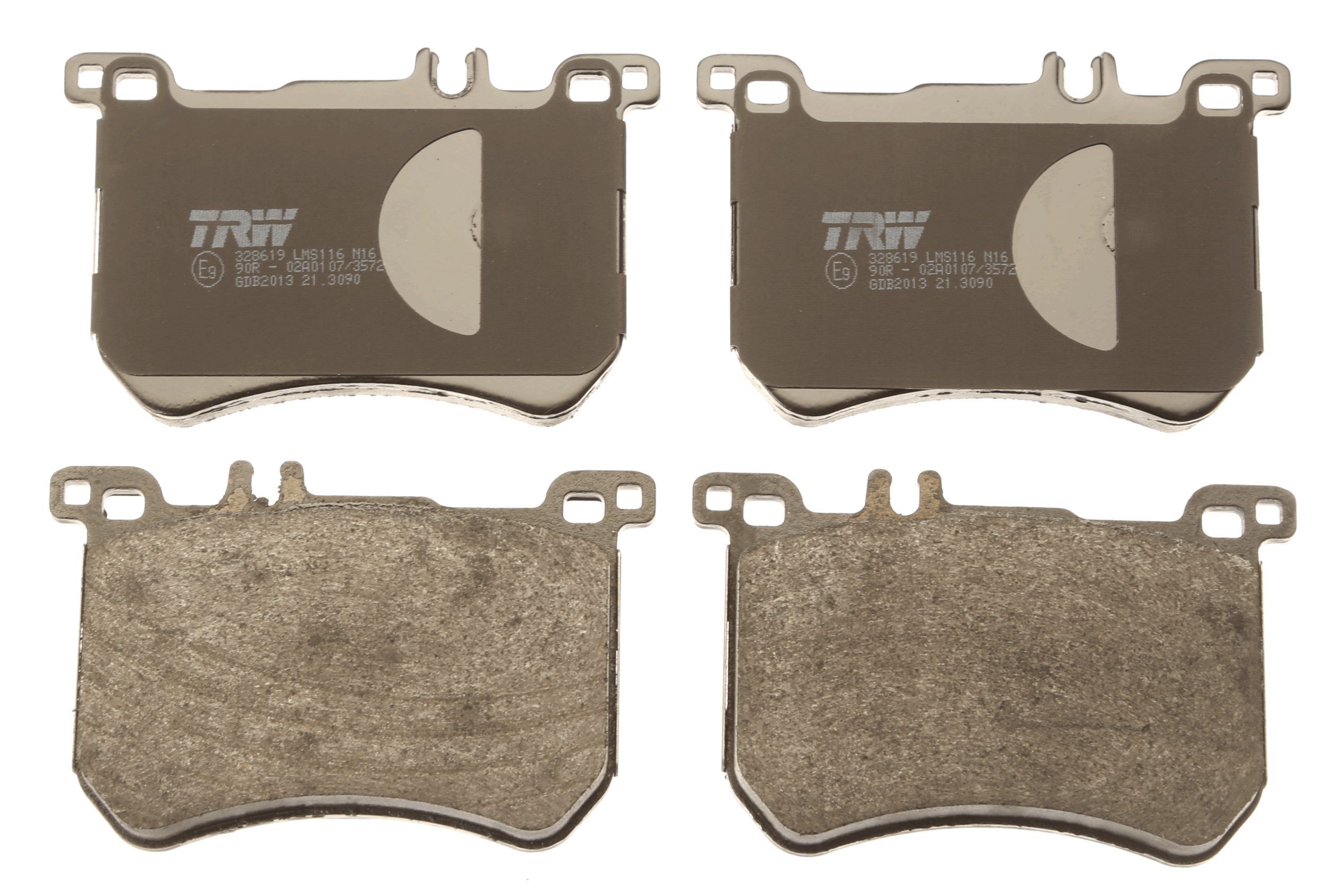 TRW DISC BRAKE PADS - TecDoc 2