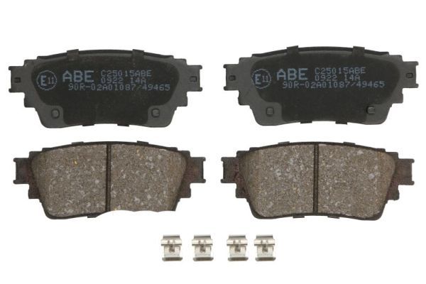 Brake Pad Set, disc brake C25015ABE