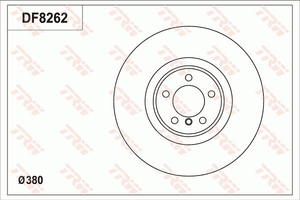 TRW BRAKE DISC - TecDoc Only